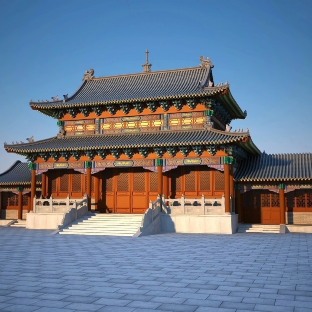 古建3D模型